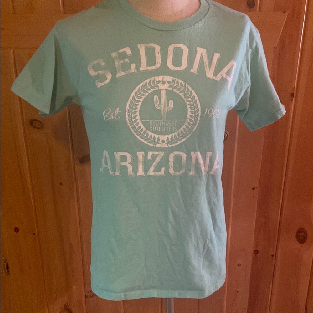 Sedona Arizona T-Shirt - Sea foam Green